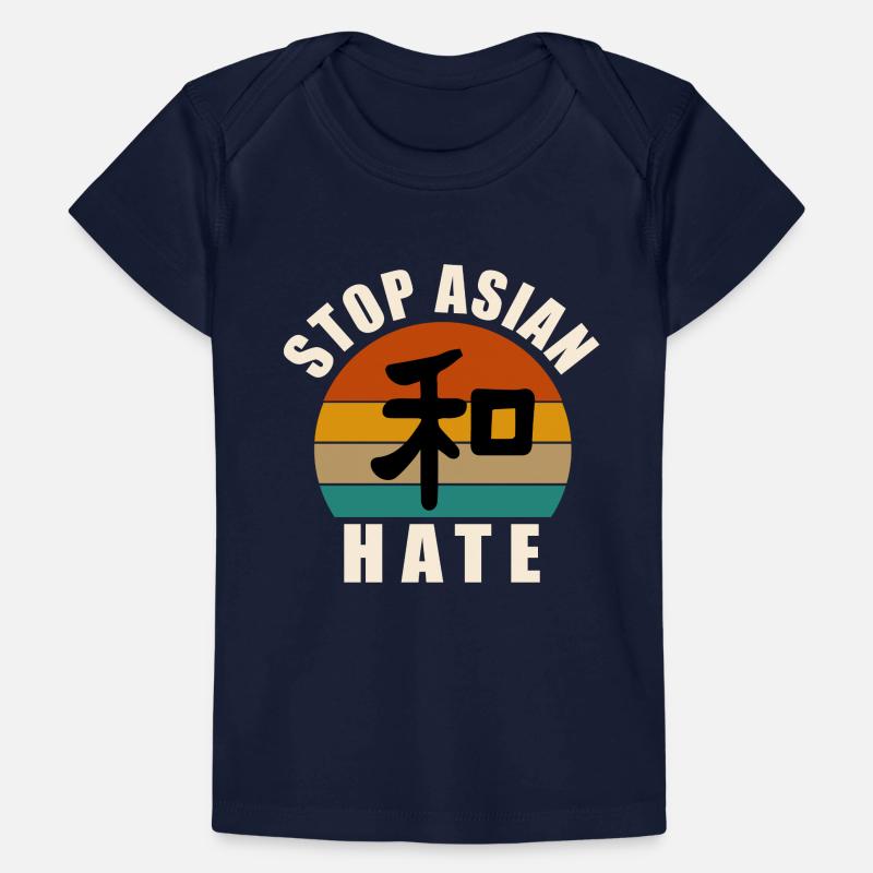 Stop Asian Hate Baby Premium Organic T-shirt