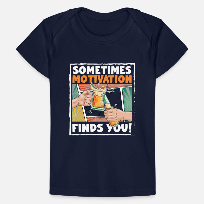 Bulle de discours comique colorée T-shirt Premium bébé bio