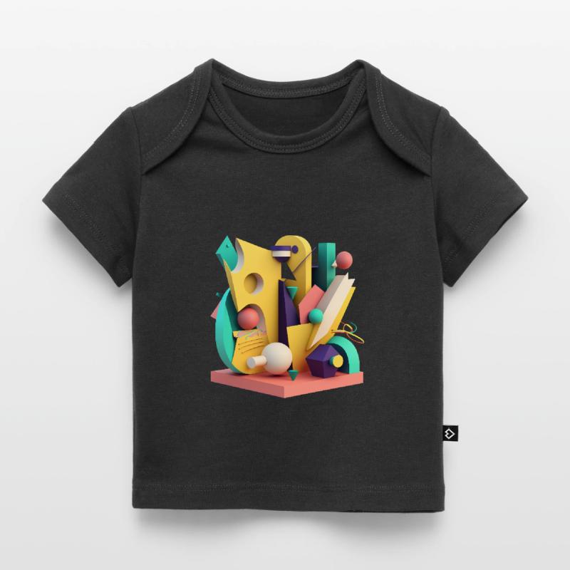 3D Baby Premium Organic T-Shirt