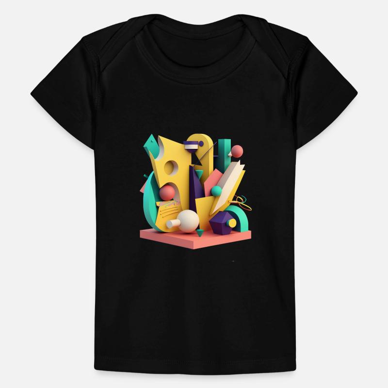 3D Baby Premium Organic T-Shirt
