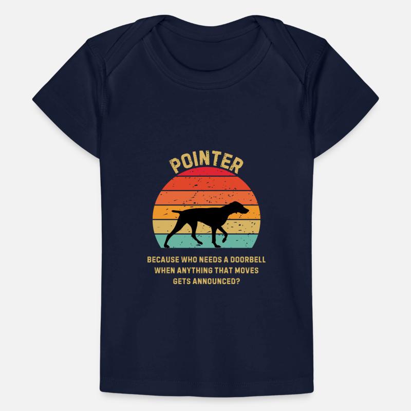 Pointer Retro Sunset Baby Premium Organic T-shirt
