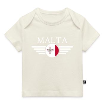 T-shirt Malte : Histoire, Magie de l’île, Culture - T-shirt Premium bébé bio - marine foncé - Devant