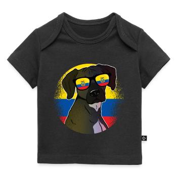 Ecuador - Baby Premium Organic T-Shirt - Schwarz - Vorne