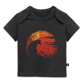 Lemur Ring-tailed lemur Madagascar lemur animal - Baby Premium Organic T-shirt - black - Front