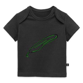 Gurke - Baby Premium Organic T-Shirt - Schwarz - Vorne