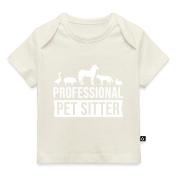 Professional Pet Sitter - Baby Premium Organic T-Shirt - Dunkelnavy - Vorne