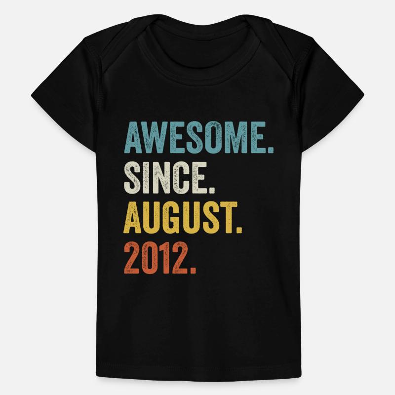 Awesome Since August 2012 10. Geburtstag Baby Premium Organic T-Shirt
