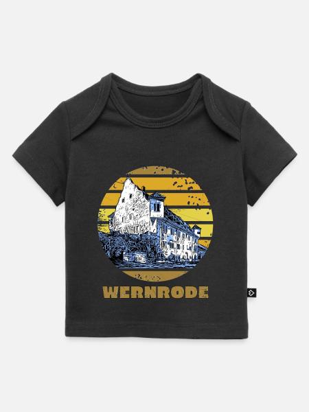 Südharz Merch - Wernrode - Baby Premium Organic T-Shirt - Schwarz