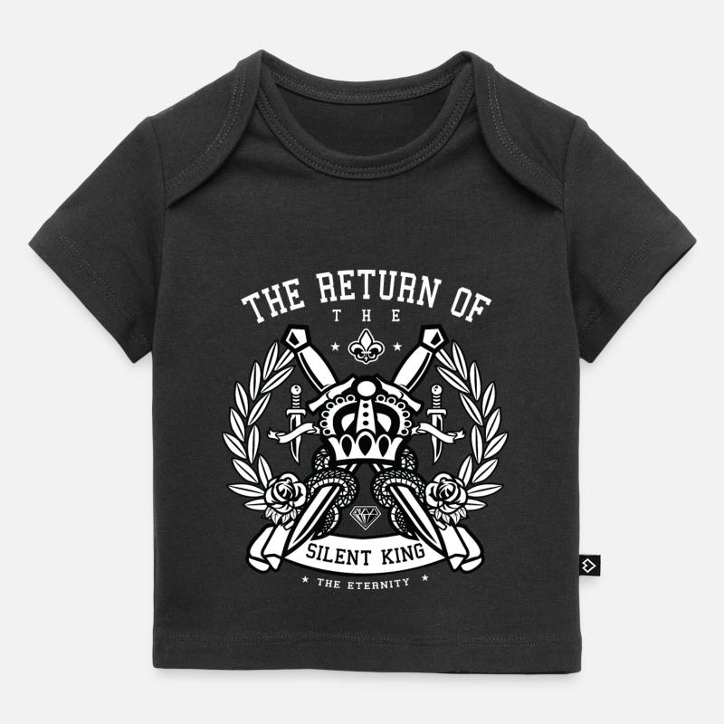 corona - T-shirt Premium neonato bio - nero