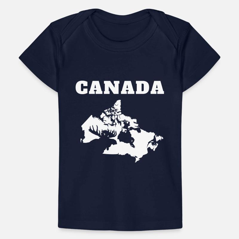 Canada Moose Moose form Baby Premium Organic T-shirt