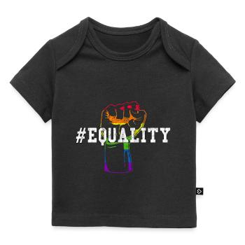 # Equality - Baby Premium Organic T-shirt - black - Front
