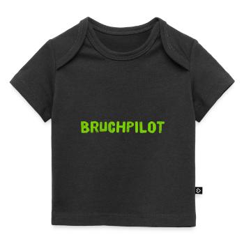 ich bin ein Bruchpilot - Baby Premium Organic T-Shirt - Schwarz - Vorne