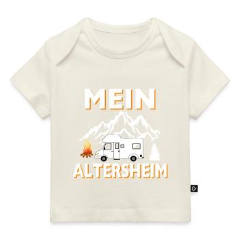 Mein Altenheim ist überall - Baby Premium Organic T-Shirt - Dunkelnavy - Vorne