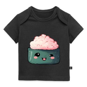 Sushi - Baby Premium Organic T-Shirt - Schwarz - Vorne