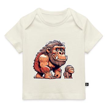 Neandertal - T-shirt Premium bébé bio - marine foncé - Devant