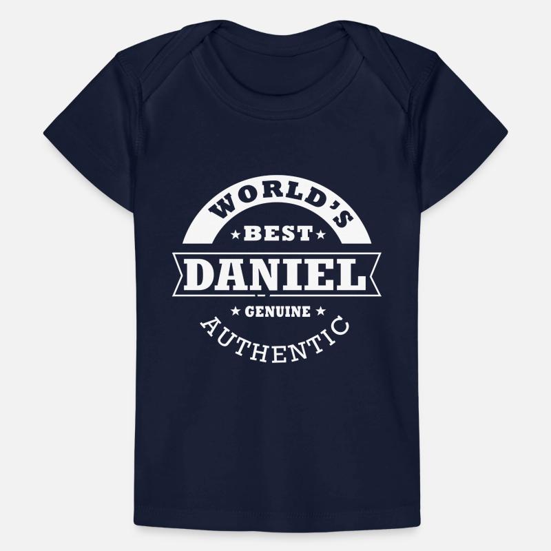 Daniel world s best personalized name daniel Baby Premium Organic T-shirt