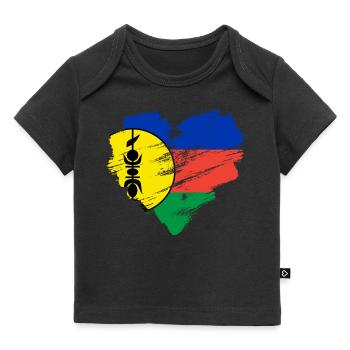 New Caledonia - Baby Premium Organic T-shirt - black - Front