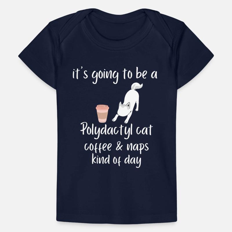 es wird ein Polydactyl Katze Kaffee Nickerchen Tee Baby Premium Organic T-Shirt