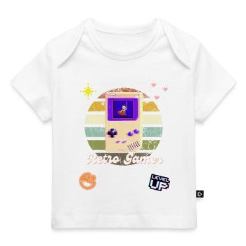 Retro-Gaming: Wo Legenden geboren wurden - Baby Premium Organic T-Shirt - Dunkelnavy - Vorne