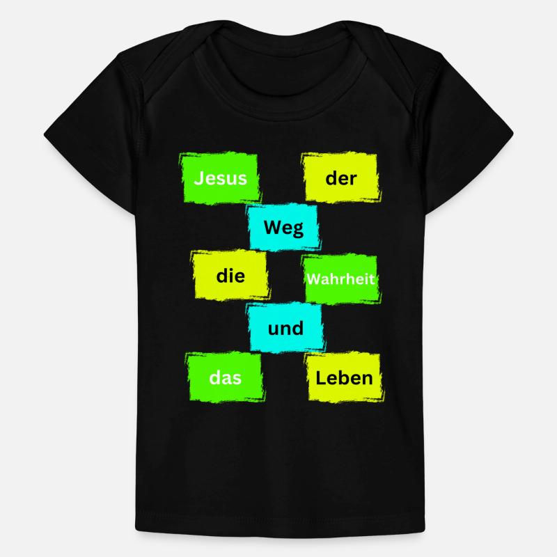 Jesus der weg bunt Baby Premium Organic T-Shirt