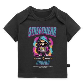 Streetwear Morts-vivants - T-shirt Premium bébé bio - noir - Devant