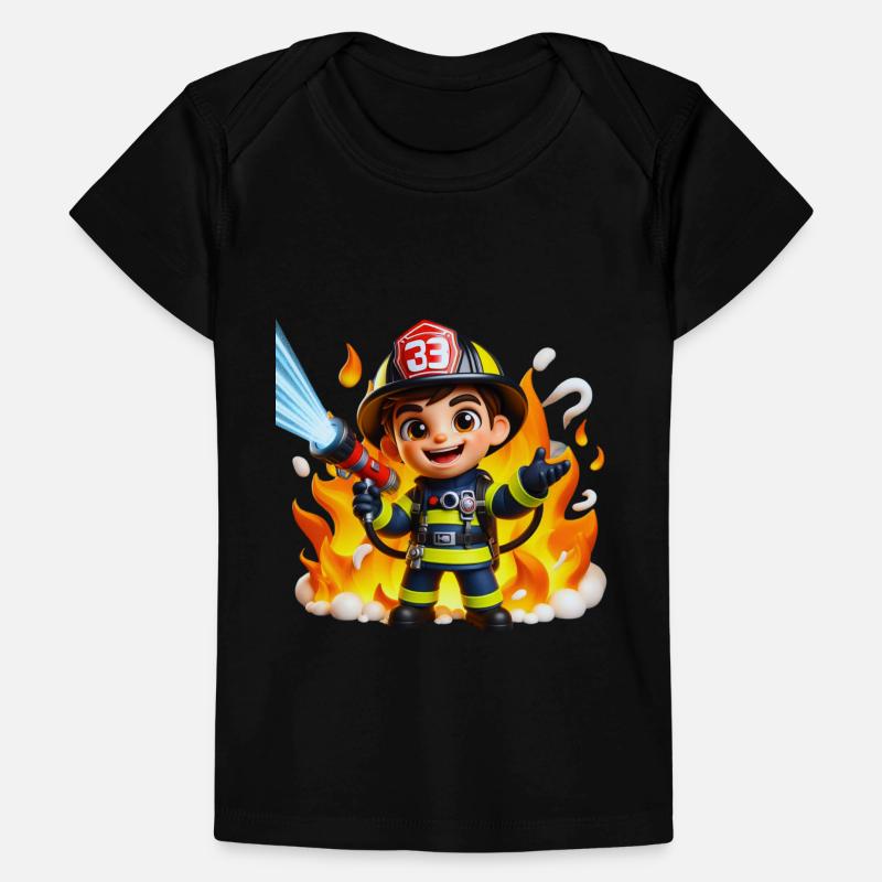 Pompier T-shirt Premium bébé bio