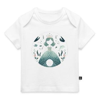 Magie de la princesse sirène - T-shirt Premium bébé bio - marine foncé - Devant