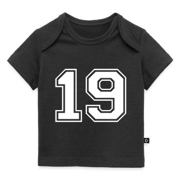 19 - Baby Premium Organic T-shirt - black - Front