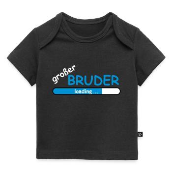 Großer Bruder - Baby Premium Organic T-Shirt - Schwarz - Vorne