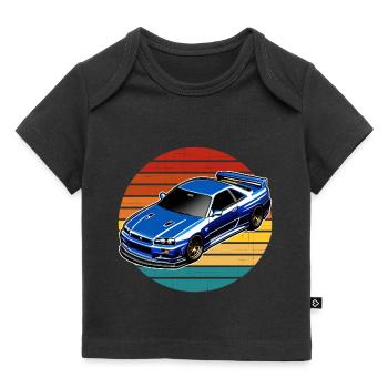 Jdm / Tuning / Turbocompresseur / Jantes / Chiptuning - T-shirt Premium bébé bio - noir - Devant