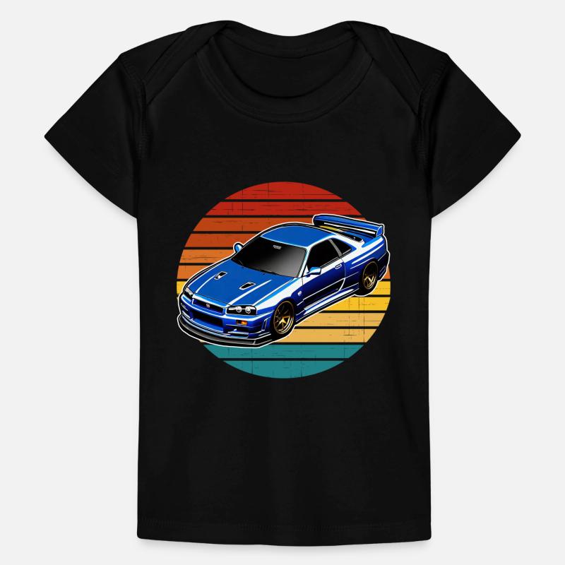 Jdm / Tuning / Turbocompresseur / Jantes / Chiptuning T-shirt Premium bébé bio