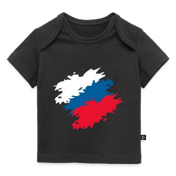 Tschechien - Baby Premium Organic T-Shirt - Schwarz - Vorne