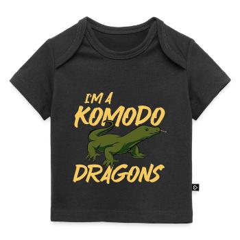 Komodo Dragon Komodo Lover Gift - Baby Premium Organic T-shirt - black - Front