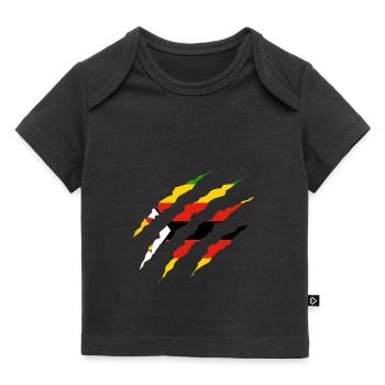 Claw Klaue Laender Zimbabwe png - Baby Premium Organic T-shirt - black - Front