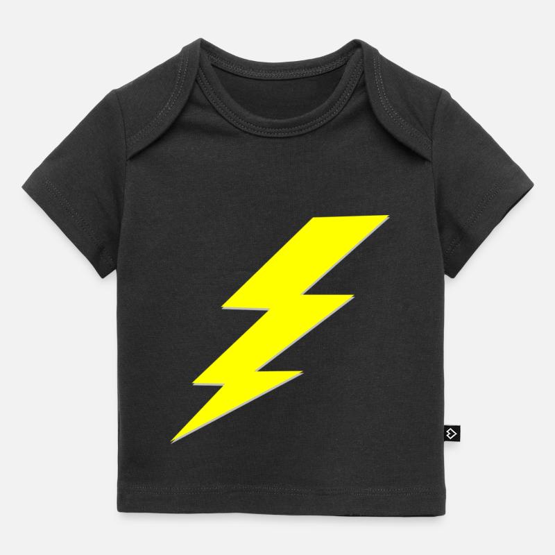Flash - T-shirt Premium bébé bio - noir