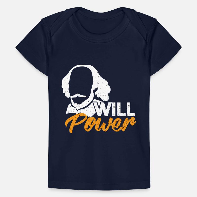 Will Power Geschenk für Theaterlehrer oder Nerd Baby Premium Organic T-Shirt