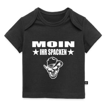 Moin - Baby Premium Organic T-Shirt - Schwarz - Vorne
