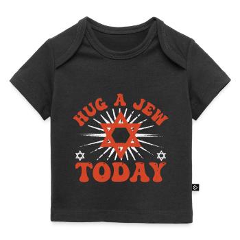 Judé judaïsme juif - T-shirt Premium bébé bio - noir - Devant