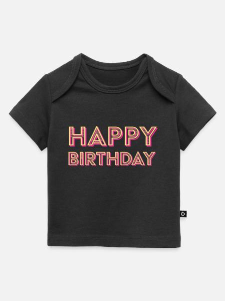 Congratulations Birthday Greeting Gift Idea - Baby Premium Organic T-shirt - black
