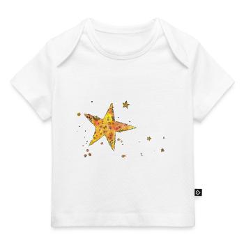 Stars - Baby Premium Organic T-shirt - dark navy - Front