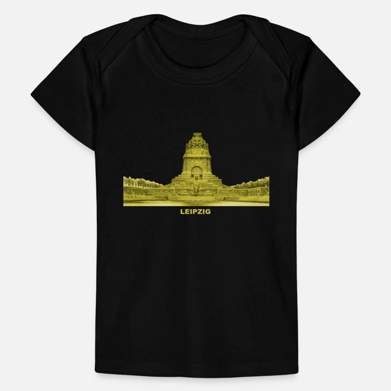 Leipzig Bataille des Nations Monument Saxe T-shirt Premium bébé bio
