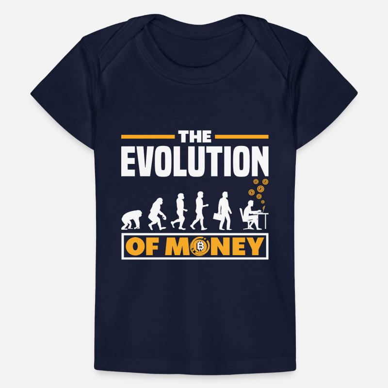 L’évolution du trading de crypto-monnaie monétaire T-shirt Premium bébé bio