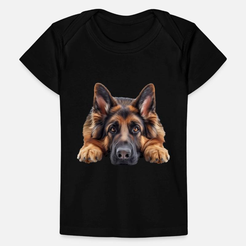 German Shepherd Baby Premium Organic T-shirt