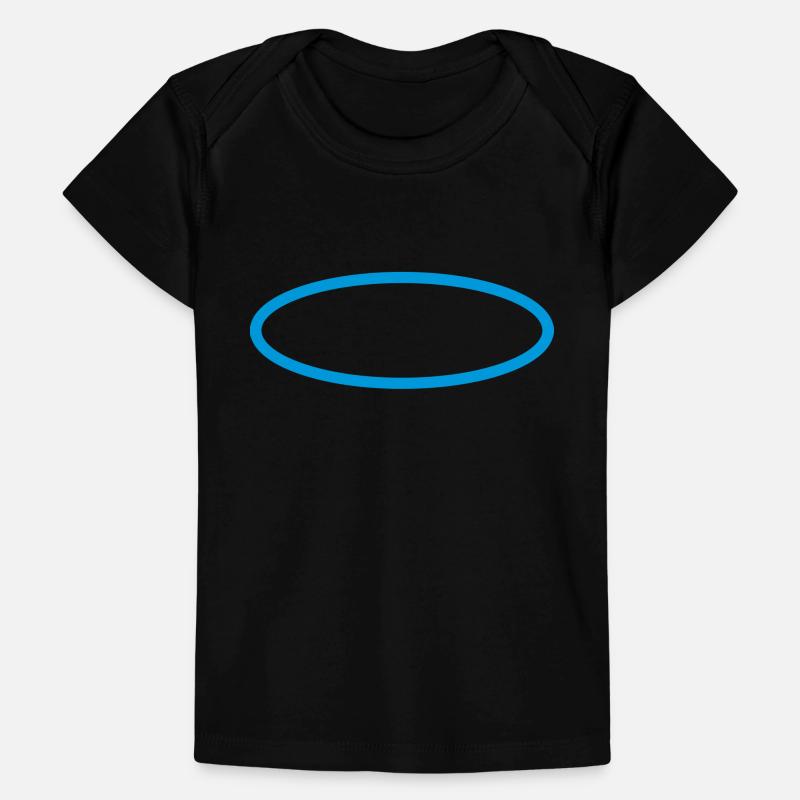 Oval Circle Decoration Baby Premium Organic T-shirt