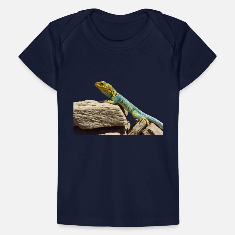 gecko lizard echse eidechse Baby Premium Organic T-Shirt