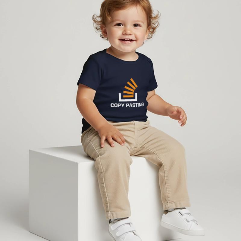 Copy Pasting Programming Coder Software Developer Baby Premium Organic T-Shirt