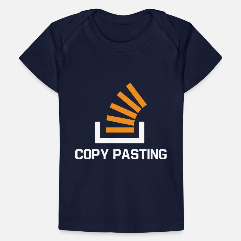 Copy Pasting Programming Coder Software Developer Baby Premium Organic T-Shirt
