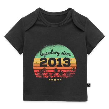 10 Years Old Legendary Since 2013 10th Birthday - Baby Premium Organic T-shirt - black - Front