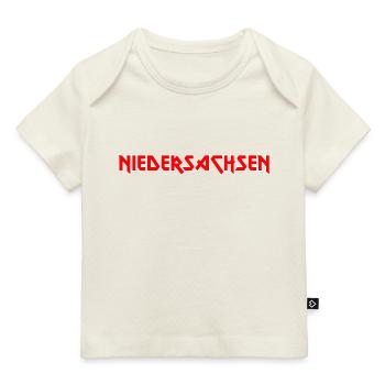 Modisches Heimat NIEDERSACHSEN Metal-Design - Baby Premium Organic T-Shirt - Dunkelnavy - Vorne