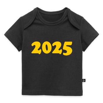 2025 - Baby Premium Organic T-Shirt - Schwarz - Vorne